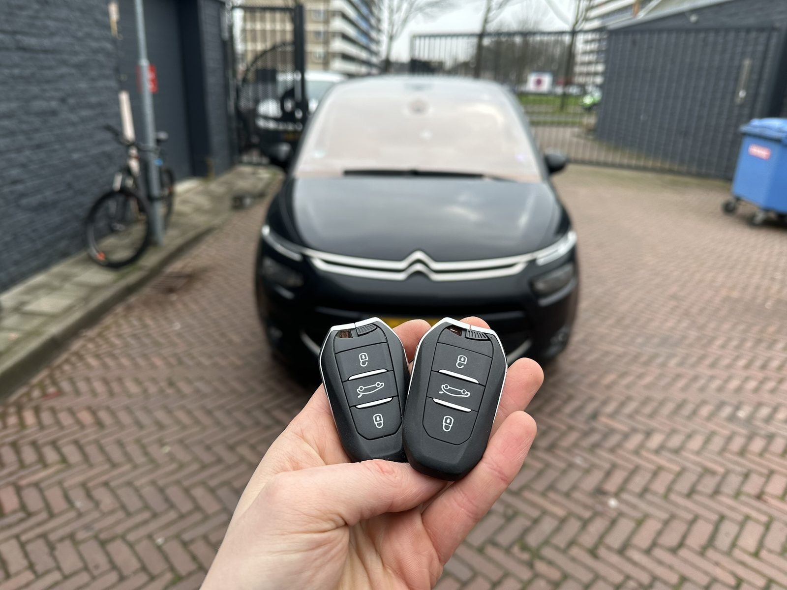 Twee smartkeys bijgemaakt voor een Citroën C4 Picasso